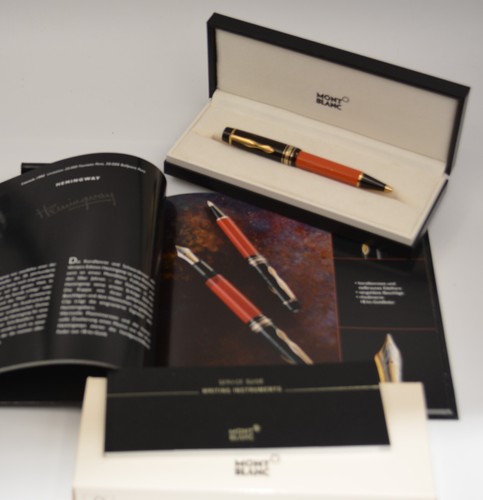Montblanc ernest hemingway - montblanc,