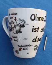 Sheepworld Ohne Dich ist alles doof Sammel Tasse Kaffee Becher Mug