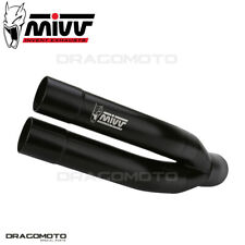 Auspuff YAMAHA YZF R3 2015 2016 MIVV Double Gun Schwarz