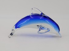 Glas-Delphin im Murano Stil