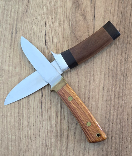 Handgemachte jagdmesser - 2x,