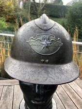 Französischer Stahlhelm M 26 – Französische Luftwaffe - WK 2 Adrian Frankreich