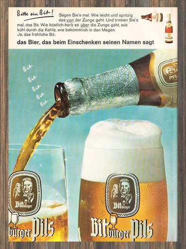 Bitburger pils bitte ein bit - bitburger,