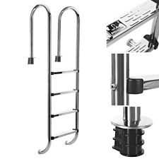 ✅ Edelstahl Poolleiter 4