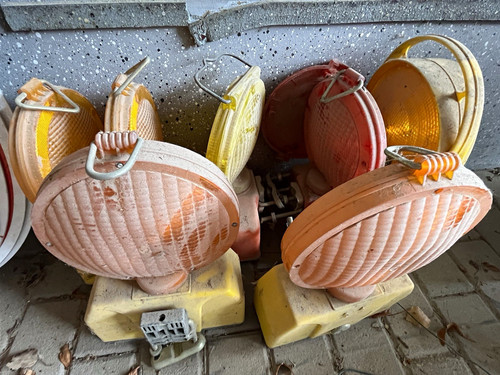 Baustellen warnleuchten - baustellen,
