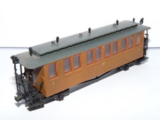 Technomodell H0e 52402 ++ 3.Kl. Oberlicht Personenwagen ockerbraun K.S. #I2_278