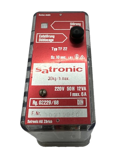Satronic feuerungsautomat typ - satronic,