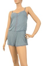 s.Oliver Damen Jumpsuit Pyjama Einteiler Schlafbody Gr. 38 40 42 Schlafanzug