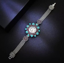 Vintage Boho Damen-Uhr Armreif