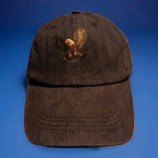 Baseball Cap: "Weisskopf-Seeadler" Baumwolle, Farbe Marineblau. Verstellbar Neu!