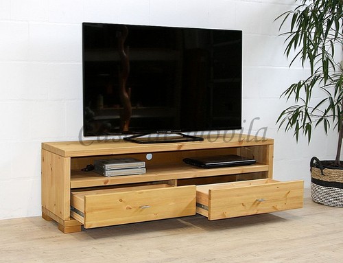 Massivholz lowboard 160cm - massivholz, tv-lowboard