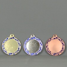 Medaille / schwer/Ø:70mm/gold