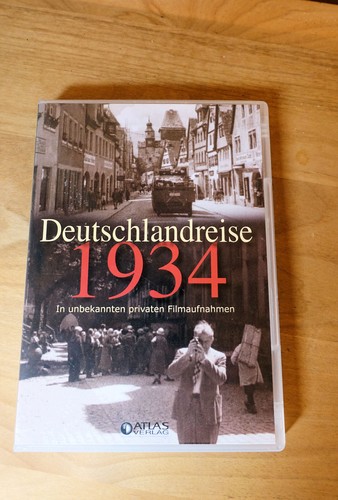 Dvd deutschlandreise 1934 - dvd, "deutschlandreise