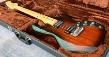 > G&L 1983 F-100 IIE Strat Made in USA 1983 2TS Mahagony Maple by Leo Fender <