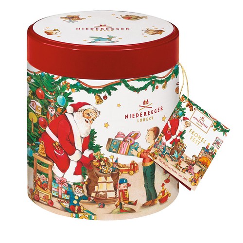 Niederegger weihnachtsdose mit - weihnachtsdose,