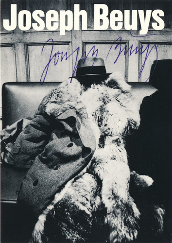 Joseph beuys handsigniert - beuys,