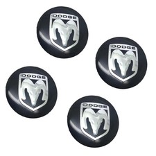 4Pcs Für Dodge Sticker Zubehör Abzeichen Nabendeckung Emblem Aufkleber Auto NEW