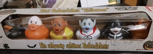 Badeente mini enten halloween - mini-enten,