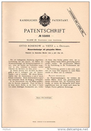 Original patentschrift otto - -,