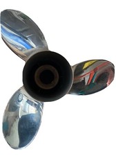 Mercury Propeller 3 Blatt Edelstahl