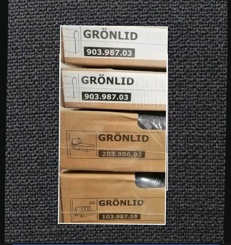 Ikea grönlid bezug für - bezug, 2er