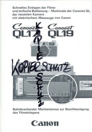 Canon prospektblatt canonet - canon,