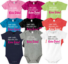 Baby Babybody Geburt Sorry Jungs Aber Papa Sagt Keine Dates Geschenk Spruch