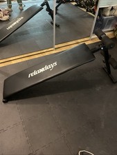 Trainingsbank Relaxdays für Situps & Bauchmuskeltraining,stabil & platzsparend