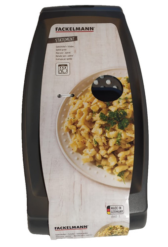 Fackelmann spätzlereibe mit - spätzlereibe,