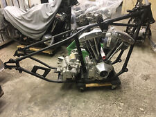 Harley Davidson Starrrahmen 1956 , Shovel Motor und Getriebe kit