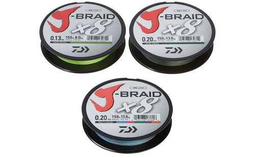 Daiwa braid 150m 300m - x8, 150m/