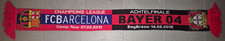 Bayer 04 Leverkusen vs FC Barcelona Schal / CL 2012 / Achtelfinale /