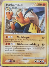 Hariyama 20/99 Platin Arceus Rare Pokemon Karte Deutsch 2009