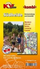 Südheide (Hermannsburg und Unterlüß) Wanderkarte / Radwanderkarte 1:30.000 mi...