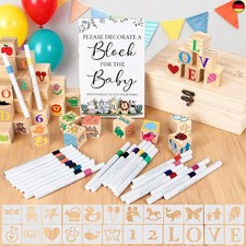 128 Stück Babyparty Spiele