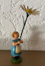 Holz orig.Erzgebirge Blumenmädchen Blumenkinder  gemarkt Weha Straco