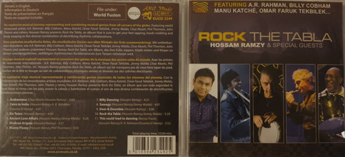 Rock the tabla - cd,