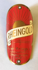 Steuerkopfschild rheingold - steuerkopfschild,