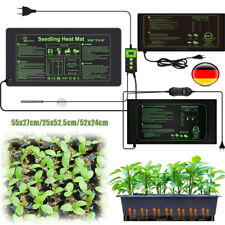 Heizmatte mit Thermostat Sämling Pet Reptile Wärmematte Pflanzen Heizkissen 50W~