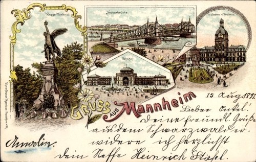Litho mannheim baden - litho, in
