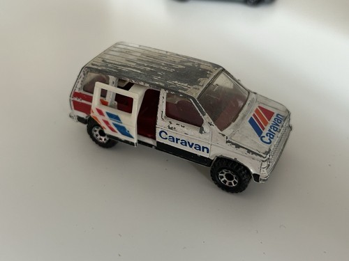 Matchbox 1984 dodge caravan - matchbox,