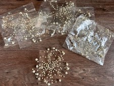 Nr. 71 Deko Weihnachten Schneekristalle zum Hängen, Perlen weiß, 13-18cm LOBERON