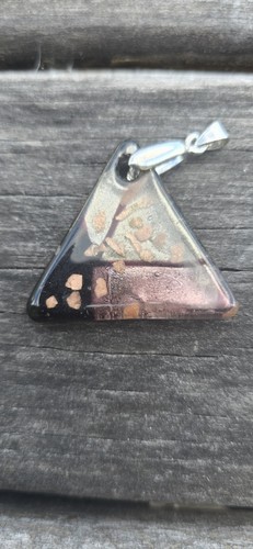 Murano glas anhänger dreieck - murano,