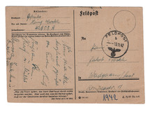 Feldpost aus Stalingradkessel Infanterie Rgt. 546 Vernichtung im Kessel 19.11.42