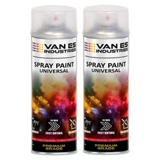 2x Sprühlack Holzlack Spray