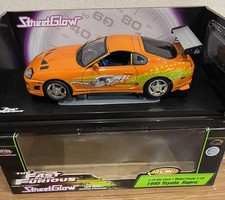 New Light The Fast And The Furious 1:18 1995 Toyota Supra Ertl Orange mit BOX