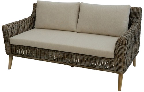Rattan sofa loui sitzer - loui, 2-sitzer
