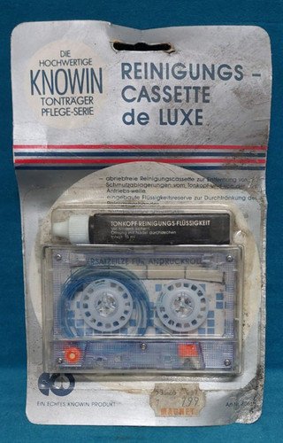 Knowin reinigungscassette - reinigungscassette, de