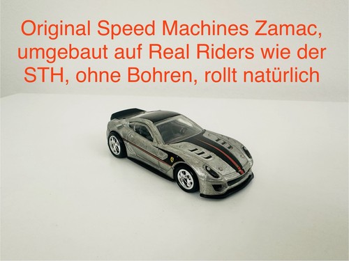 Hot wheels ferrari 599xx - wheels, zamac
