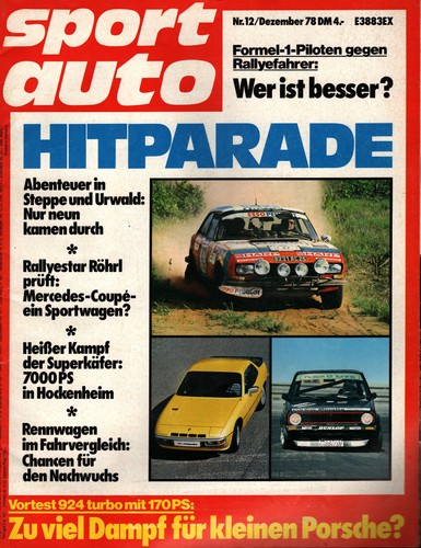 Zeitschrift sport auto - zeitschrift,